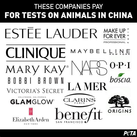 However, they can not confirm that none of their they don't product cosmetics at all. These Beauty Brands Are Still Tested on Animals | PETA