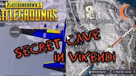 How To Enter Secret Cave In Vikendi Pubg Mobile Youtube