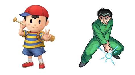 Nintendo Vs Shonen Jump Ness And Yusuke By Captainjimmy99999 On Deviantart