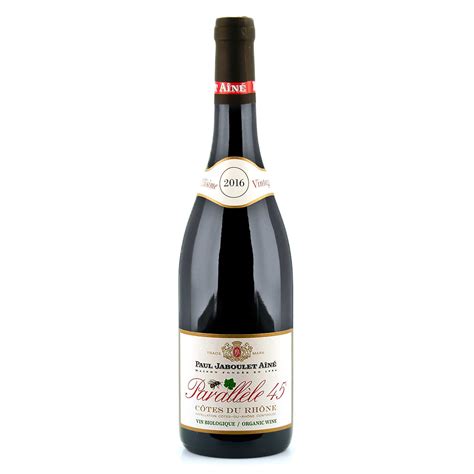 Côtes Du Rhône Vin Rouge Parallèle 45 Bio Paul Jaboulet Aîné