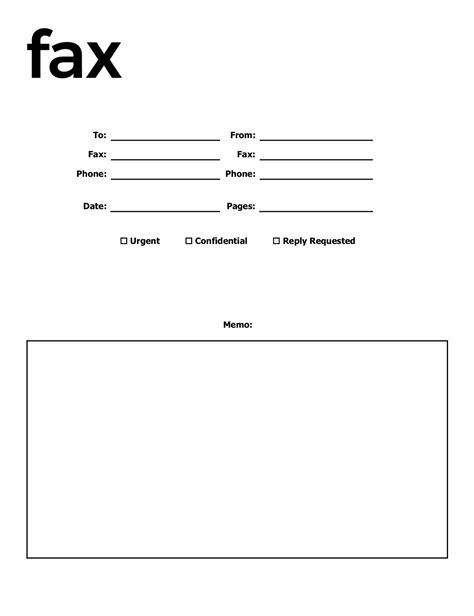 Free Printable Fax Cover Sheet Free Printable Calendar Templates Fax