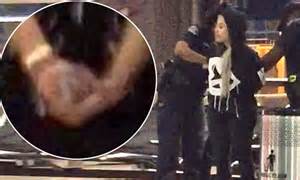 Blac Chyna Pictured Handcuffed After Arrested For Drunk And Disorderly