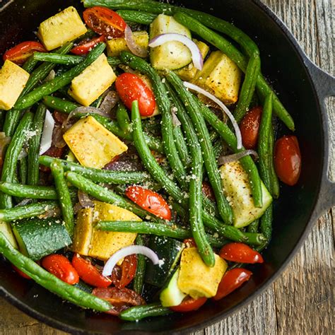 Recipe Braised Green Beans And Summer Vegetables