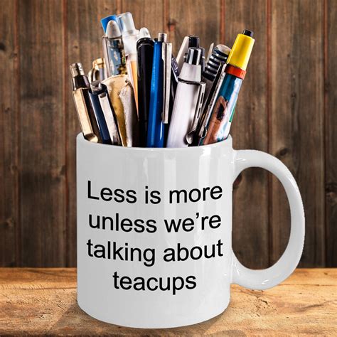 Talking Teacups Funny Coffee Mug Unique Ceramic Novelty Holiday