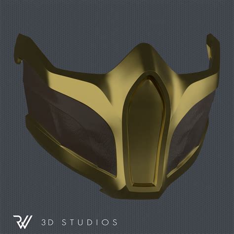 One fatality shown off was by baraka, as he pulls off scorpion's face, rips his brain out, and takes a big bite out of it. MK11 Scorpion Mask V7 - STL File 3D print model | CGTrader