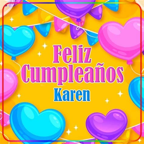 Feliz Cumpleaños Karen Imagenessu