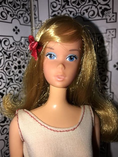 Vintage 1967 Mattel Barbie Blonde Tnt Twist N Turn Doll Blonde Hair