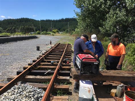 Mainline Track Extension Summer 2018 Remutaka Incline Railway