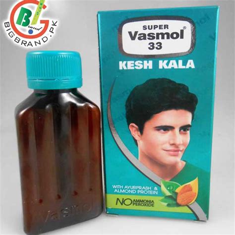 Stimulates follicles and promotes hair growth. Vasmol 33 Kesh Kala Indian Hair Oil