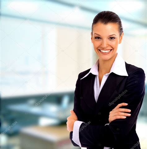 Positive Business Woman Stock Photo By ©depositedhar 1144038