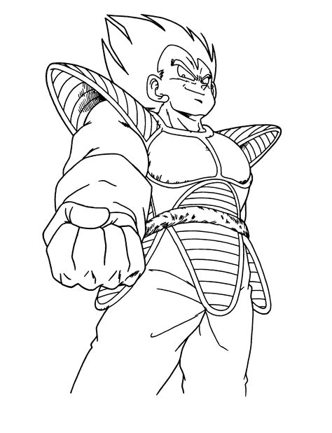 His voice is a dual voice containing both goku's and vegeta's voices. Dragon Ball Coloring Pages - Best Coloring Pages For Kids