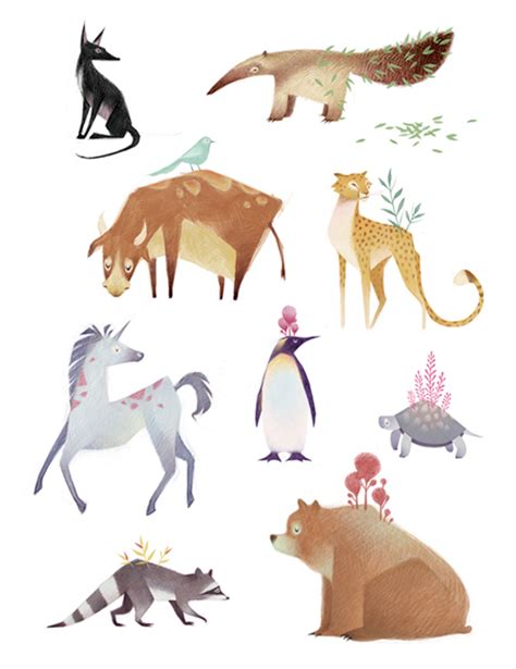 Pin By Wang On Illustration Animal Illustration Character Design