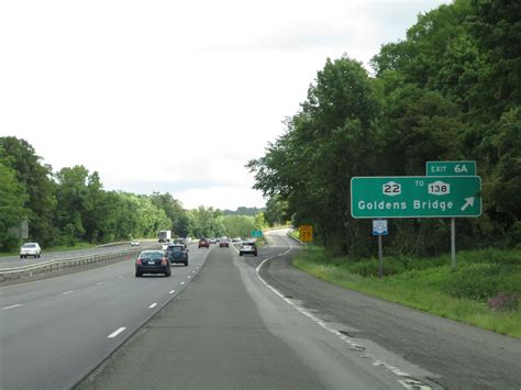 New York Interstate 684 Northbound Cross Country Roads