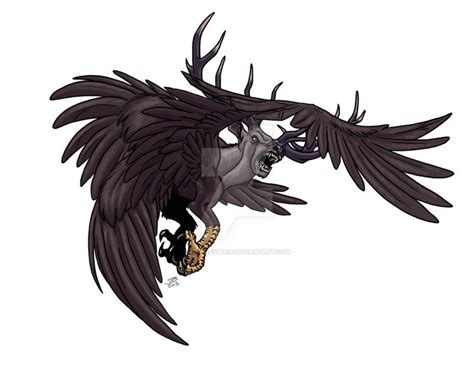 Peryton by ProdigyDuck on DeviantArt | Mythological creatures, Dungeons