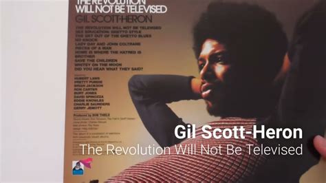 gil scott heron the revolution will not be televised unwrapped youtube