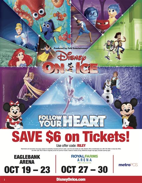 Disney On Ice Presents Follow Your Heart Discount Teachable Mommy