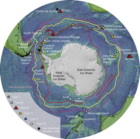 Antarctica South Georgia Island Map