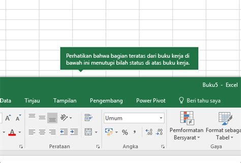 Di Mana Tab Lembar Kerja Saya Excel