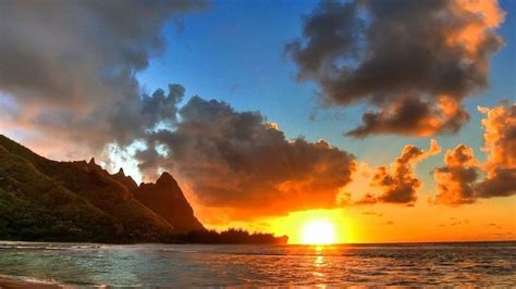 60 By The Beach In Hawaii Sunset Wallpapers Download At Wallpaperbro