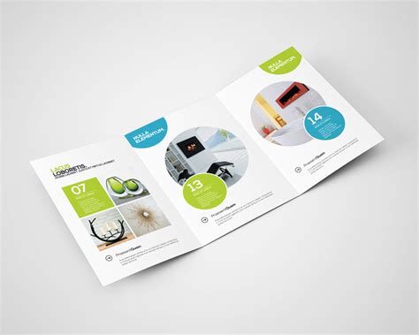 Very simple edit with smart layers. 3xA4 Trifold Brochure Mockup on Behance