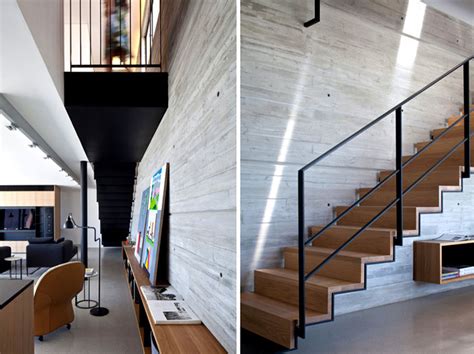 Images by nina reistad, statsbygg, erik berg, nicolas buisson. Rooftop Apartment with Exposed Concrete Walls - InteriorZine