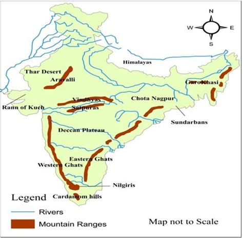 The Mountain Ranges Of Peninsular India Download Scientific Diagram