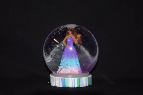 Barbie Princess ~ Shatterproof Plastic Handmade Snow Globe Toy