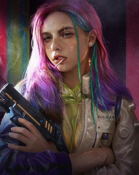 Pin By Gemma On Funny In 2020 Cyberpunk Girl Cyberpunk Art