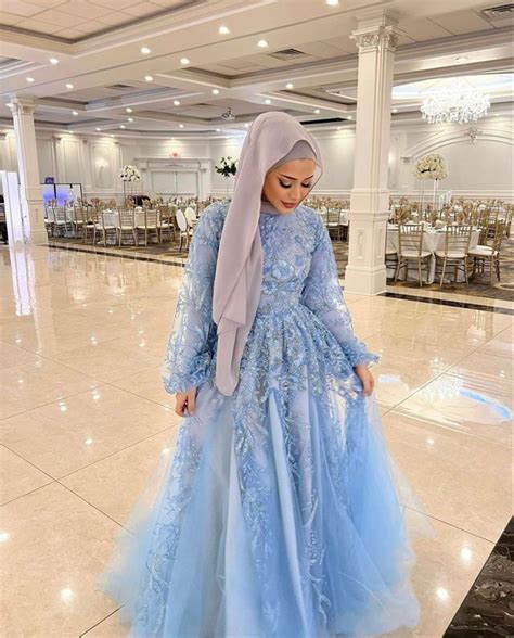 Bazzibatul Muslim Prom Dress Asian Prom Dress Hijab Prom Dress