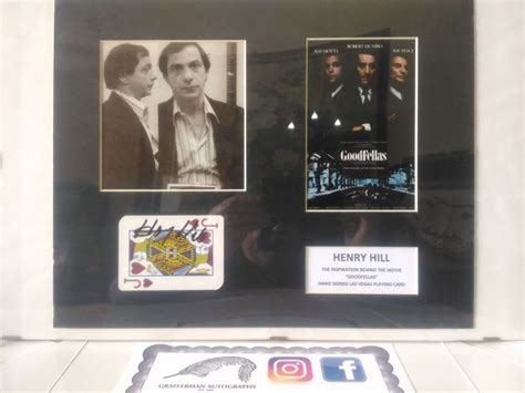 Goodfellas Henry Hill Framed Display Autographe Catawiki