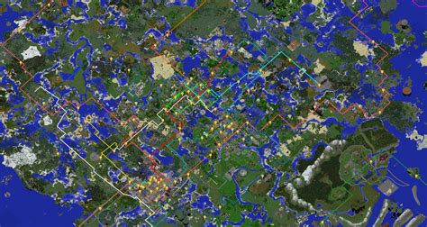 Minecraft Map Built By 1500 Players For Over Five Years Rgaming