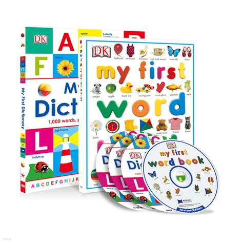 Dk My First Dictionary And Word Book Book And Cd Dk 우리 아이 첫 영어사전 And 영단어
