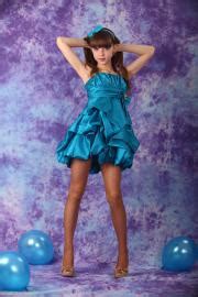IMX To Eva R Silver Stars Blue Dress 1