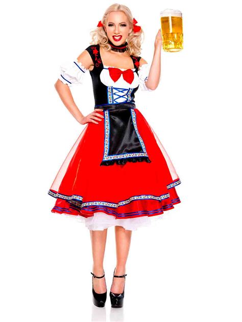 sexy oktoberfest beer girl costume