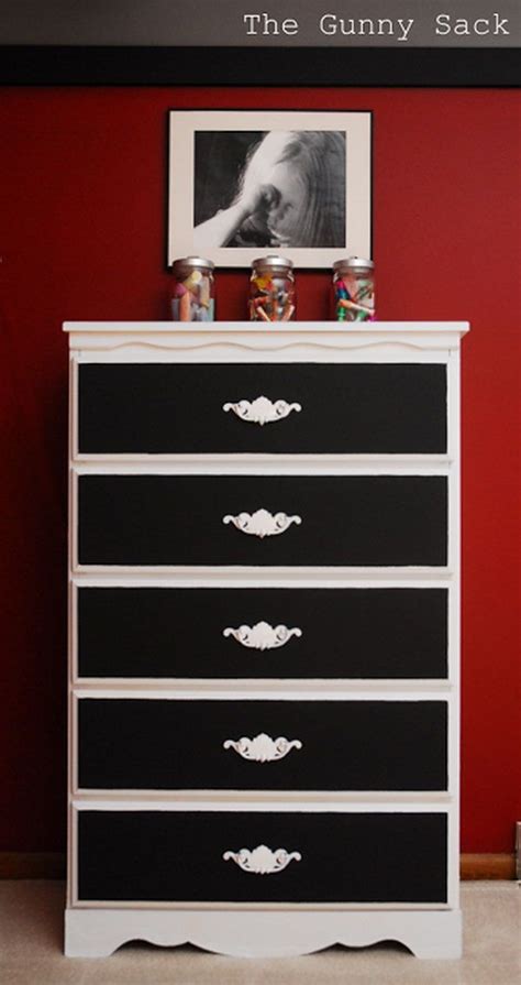 24 Budget Friendly Diy Chalk Paint Furniture Ideas Black And White