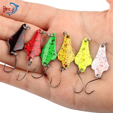 Buy Rosewood 10pcs Small Micro Trout Spoon Lures 29g