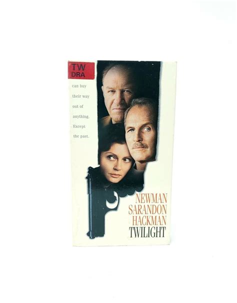Twilight VHS Tape 1998 Paul Newman Susan Sarandan Gene Hackman
