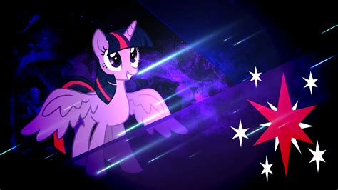 My Little Pony Twilight Sparkle Wallpaper Neon