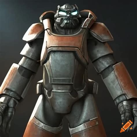 X 01 Power Armor From Fallout On Craiyon