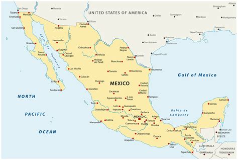 El Mapa Politico De Mexico Mapas De El Orden Mundial Eom Images