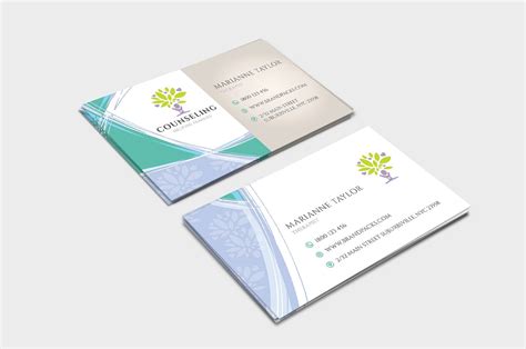 Browse thousands of counseling business card designs. Counselling Service Business Card Template in PSD, Ai ...