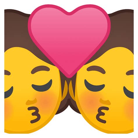 kiss emoji clip art