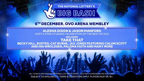 The National Lotterys Big Bash Ovo Arena Wembley