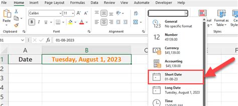 Short Date Format In Excel Explained