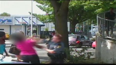 Police Officer Under Review After Punching Incident Caught On Camera