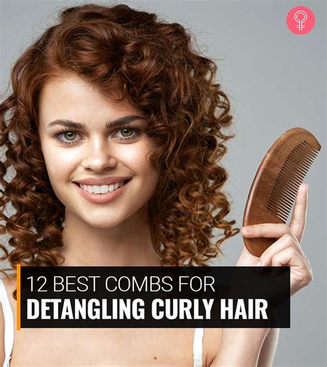 The Best Brush For Curls Is This 3 Comb Glamour Plastic Hair Brush