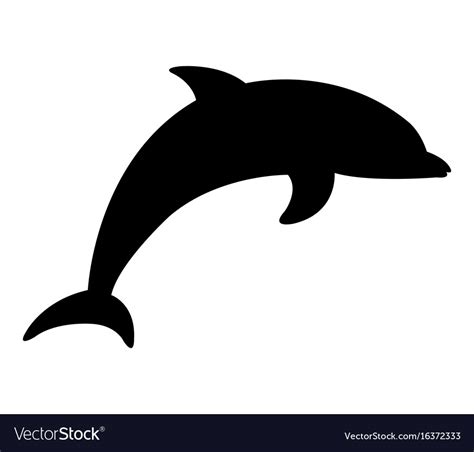 Dolphin Icon Royalty Free Vector Image Vectorstock