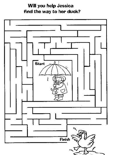 Pin By Erika L On Preschool Mazes For Kids Mazes For Kids Printable