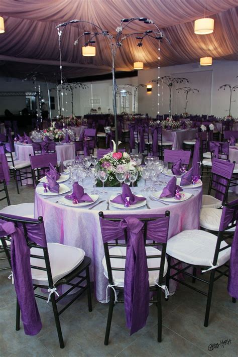 Boda En Lila Purple Wedding Decorations Purple Wedding Theme Quince