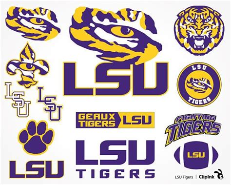 Lsu Svg Lsu Tigers Svg Lsu Clipart Fighting Tigers Lsu Lsu Tigers